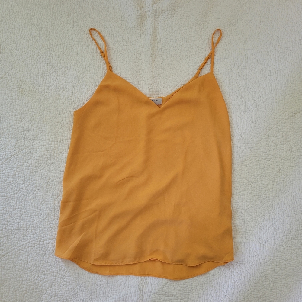 Babaton Aritzia Everly Cami Tank Orange XS